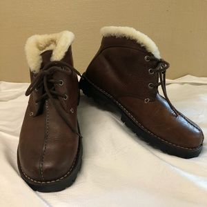 UGG Brown Leather Boots